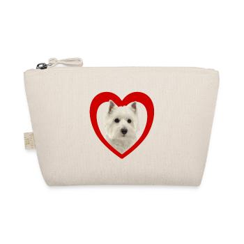 Dog lovers - Dogs Heart West Highland Terrier - Organic Pouch - nature - Front