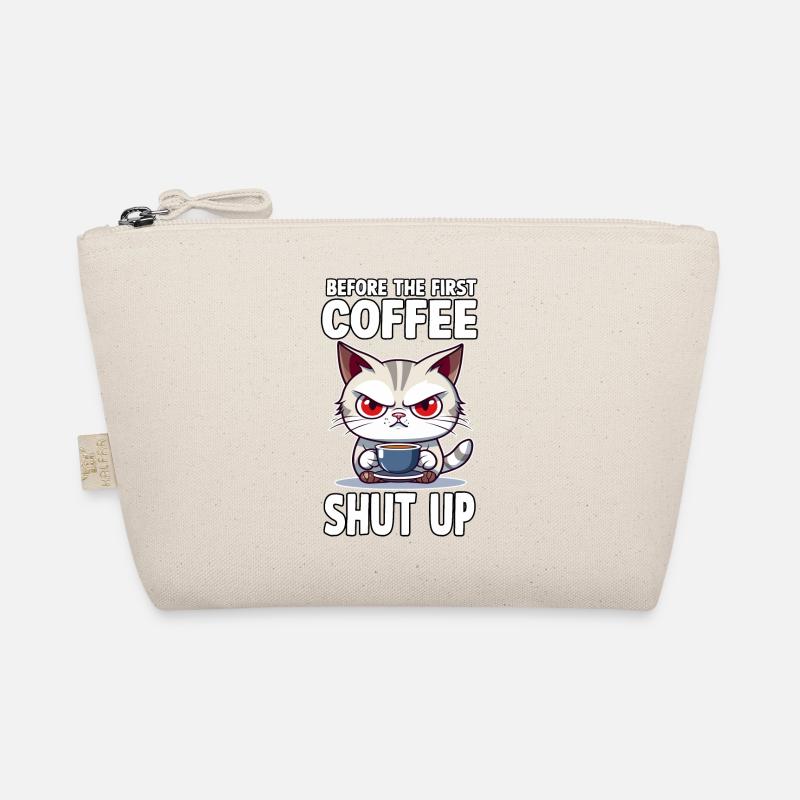 Cadeaux de propriétaire de chat pour les chats grognons du matin Trousse biologique