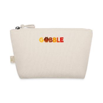 Gobble Gobble Drôle Thanksgiving Journée de la dinde - Trousse biologique - nature - Devant