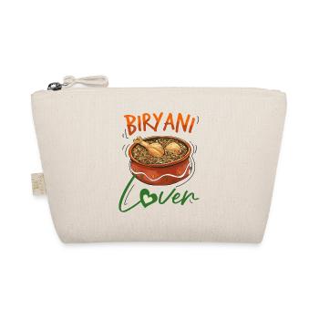 Indian Food Foodies, Biryani, Lovers, - Organic Pouch - nature - Front