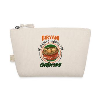 Indian Food Foodies, Biryani, Lovers, - Organic Pouch - nature - Front
