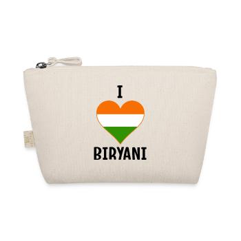 Indian food, foodies, biryani lovers, - Organic Pouch - nature - Front
