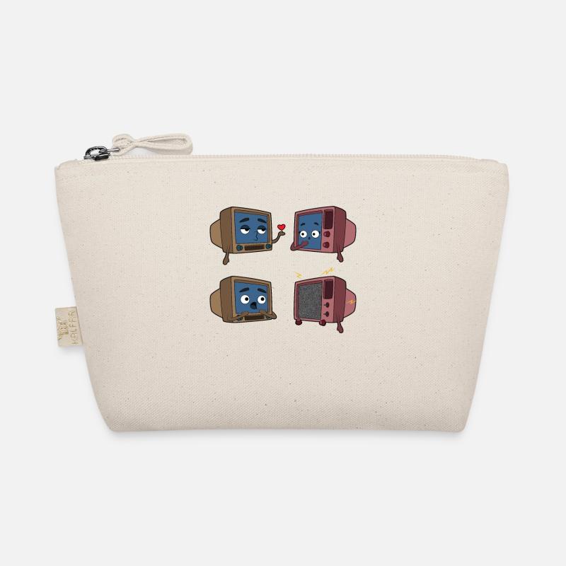 Fernsehen Liebe Paar Bio-Täschchen