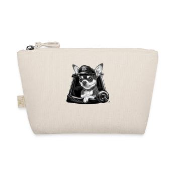 Chihuahua | Police Officer Hat Funny Dog Detective - Organic Pouch - nature - Front