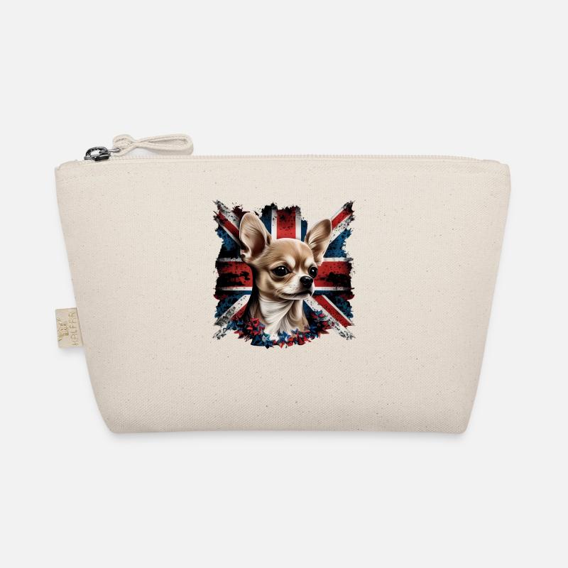 Chihuahua - Grande-Bretagne Angleterre Drapeau Trousse biologique