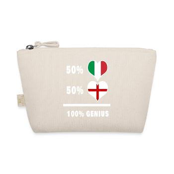 Angleterre et Italie 100% drapeaux fantastiques - Trousse biologique - nature - Devant