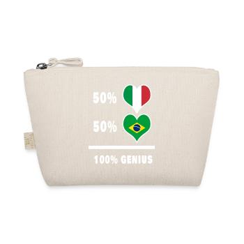 Drapeaux 100% fantastiques du Brésil et de l’Italie - Trousse biologique - nature - Devant