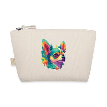 Cute Chihuahua the ultimate dog lover dog - Organic Pouch - nature - Front