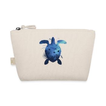Sea Turtle Tortoise - Organic Pouch - nature - Front