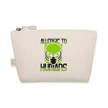 Allergique aux humains Ufo Conspiration Extraterrestre - Trousse biologique - nature - Devant