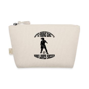 Soccer Player Soccer Design Soccer Team - Organic Pouch - nature - Front