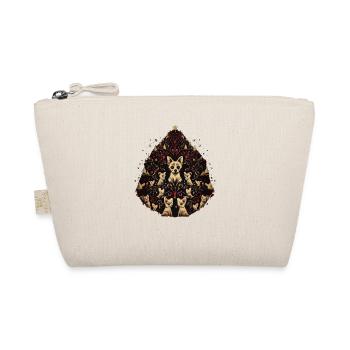 Chihuahua | Merry Christmas | X-Mas Tree | Cute - Organic Pouch - nature - Front