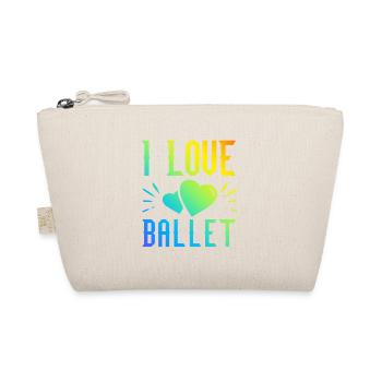 J’adore le ballet - Trousse biologique - nature - Devant