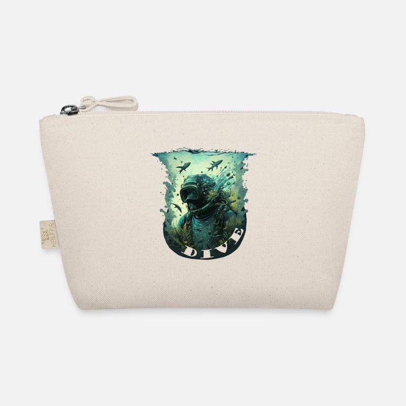 Plongeur sous-marin avec lettrage Trousse biologique
