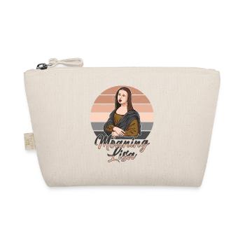 Mona Lisa Artful Classical Art Museum - Organic Pouch - nature - Front