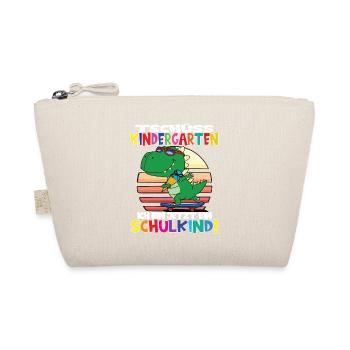 Tschüss Kindergarten Ich Bin Jetzt Ein Schulkind! - Bio-Täschchen - Natur - Vorne