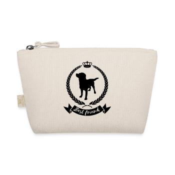 Best friend - dog, Golden Retriever - Organic Pouch - nature - Front
