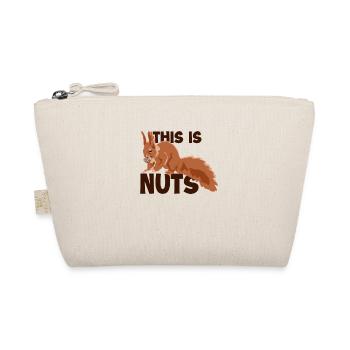 This Is Nuts Fox Squirrel Grey Squirrel - Organic Pouch - nature - Front