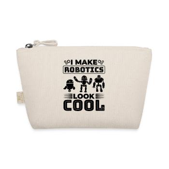 I Make Robotics Look Cool - AI Artificial Intellig - Organic Pouch - nature - Front