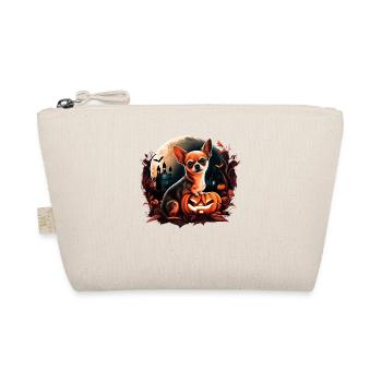 Chihuahua Costume d'Halloween - Citrouille - Trousse biologique - nature - Devant