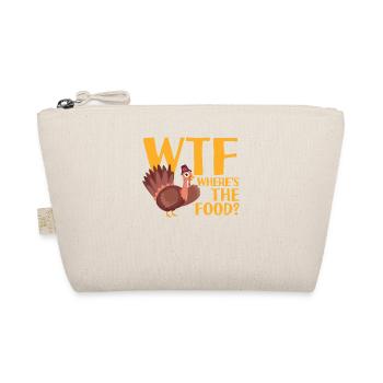 WTF Où est la nourriture drôle Dîner de Thanksgiving - Trousse biologique - nature - Devant