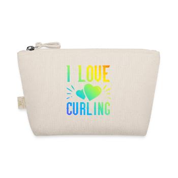 J’adore le curling - Trousse biologique - nature - Devant