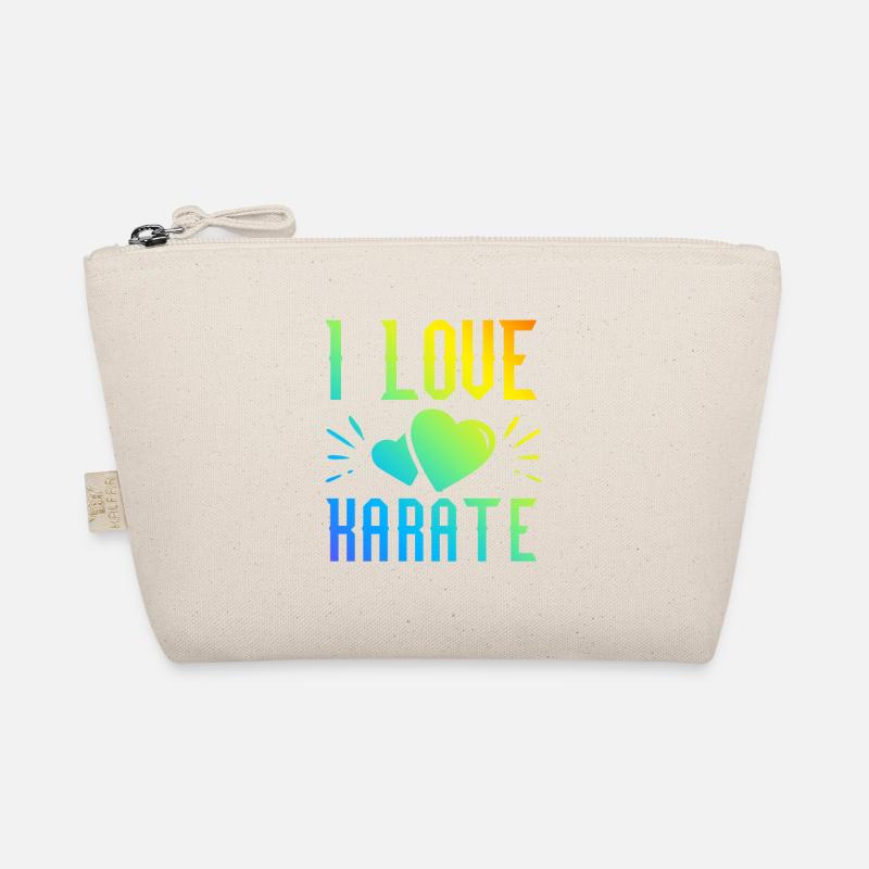 Ich liebe Karate Bio-Täschchen