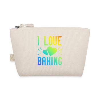 I love baking - Organic Pouch - nature - Front