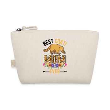 Best coati mom - Organic Pouch - nature - Front