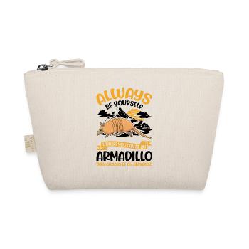 Always be yourself Armadillo Gürteltier - Organic Pouch - nature - Front