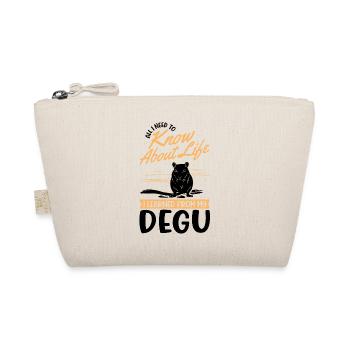 Degu Owner Shrub Rat Forest Degu - Organic Pouch - nature - Front