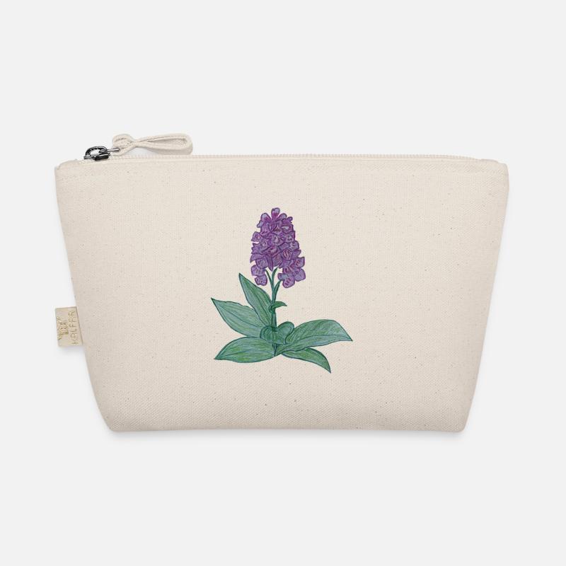 dänische Orchidee Bio-Täschchen