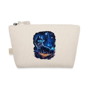 Spiritual Fox Magical Forest Landscape - Organic Pouch - nature - Front