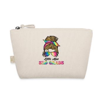 Petite Miss Enseignante de troisième année Retour à l’école - Trousse biologique - nature - Devant