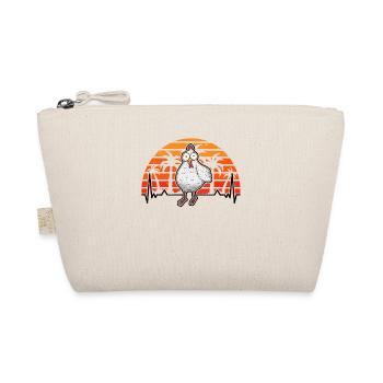 Chickens Heartbeat Chicken Farmer - Organic Pouch - nature - Front