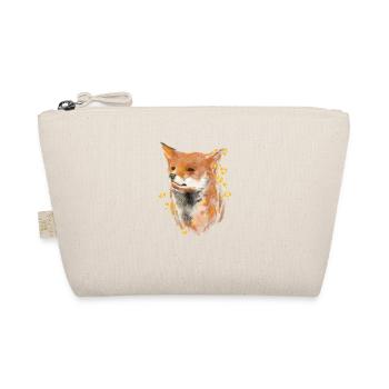 Fox Face Fox Fox Cute Smart Aquarelle - Trousse biologique - nature - Devant