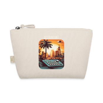 Comptable Vintage Sunset Comptabilité Graduation - Trousse biologique - nature - Devant