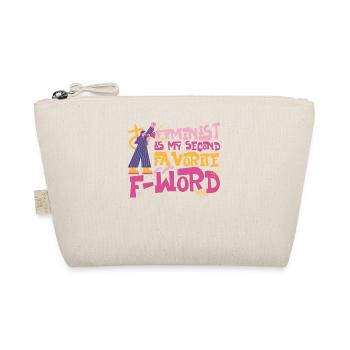 Feminist Feminist Is My Second - Organic Pouch - nature - Front