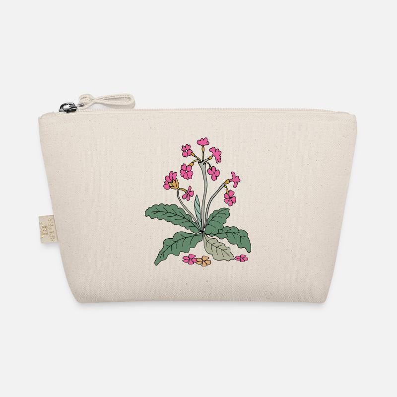 Primrose, forget-me-not Organic Pouch