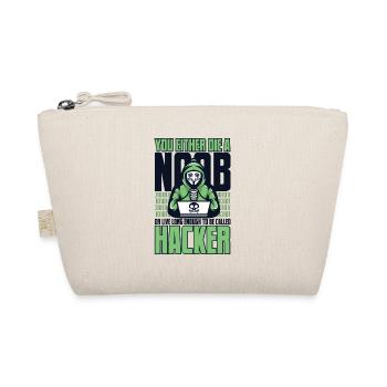 Live Long Enough To Be Called Hacker Sniffer - Organic Pouch - nature - Front