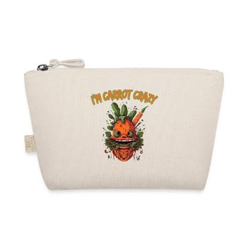 I'm Carrot Crazy Karotten Möhren Mohrrübe - Bio-Täschchen - Natur - Vorne