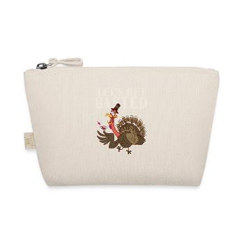 Let's Get Basted Thanksgiving Day Funny Happy - Bio-Täschchen - Natur - Vorne