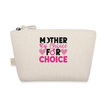 Feminist Mother By Choice For - Organic Pouch - nature - Front