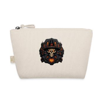 Skull Witch Creepy Sticker Haunted Party - Trousse biologique - nature - Devant