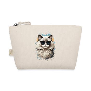 Ragdoll Katze für wahre Katzenliebhaber Katzen - Bio-Täschchen - Natur - Vorne
