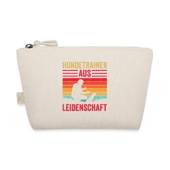 Hundetrainer aus Leidenschaft Hundeschule Hundetra - Bio-Täschchen - Natur - Vorne