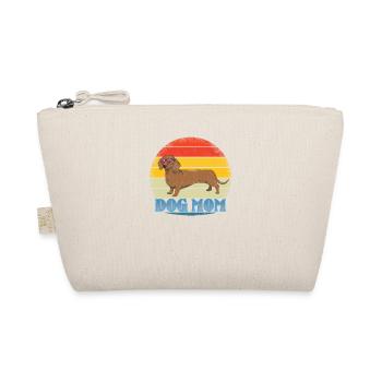 Dog Dachshund Dog Owner Gift Idea - Organic Pouch - nature - Front