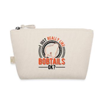 I just like bobtails - Organic Pouch - nature - Front