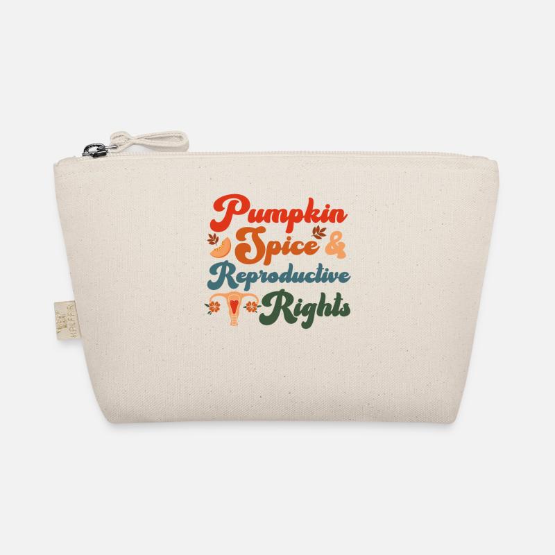 Feminist Fall Autumn Pumpkin Spice Bio-Täschchen