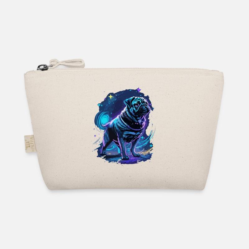 Pug Midnight Magic Organic Pouch